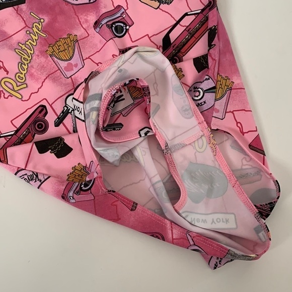 Pink One Piece Swimsuit - Picture 9 of 9